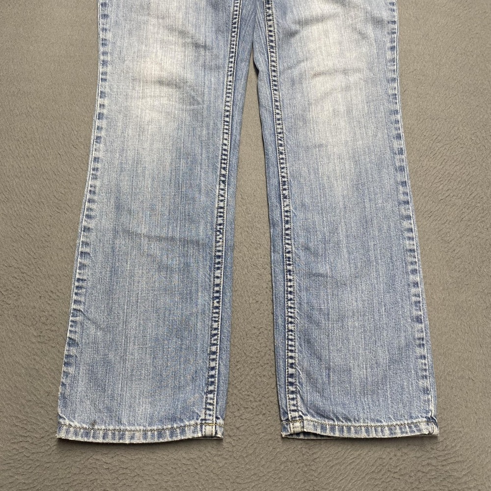 J Jill Jeans Womens 4 Light Wash Blue Straight Leg 100% Cotton Denim Pants - Picture 3 of 12